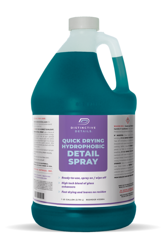 Quick Drying Hydrophobic Detail Spray