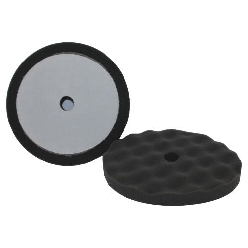 Hi Buff Black Final Finish Waffle Pad 8"