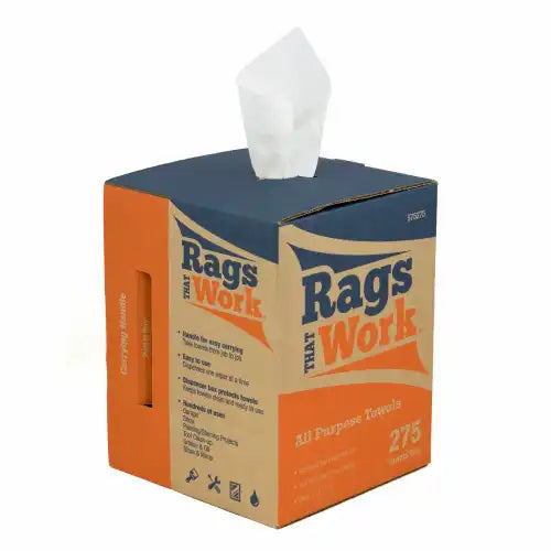 CCP Rags That Work - White - 275 CT